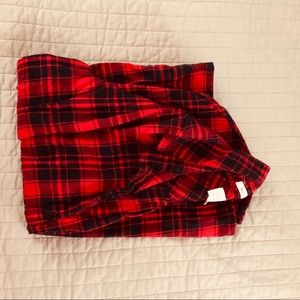 JCREW plaid shirt